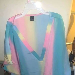 SheIn Curve NWOT uniform top 2 xl